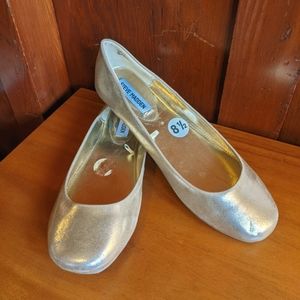 Gold Steve Madden Flats